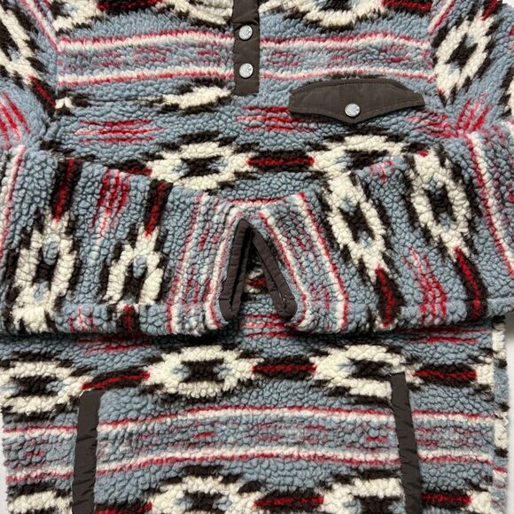 2/$25 Cinch Western Aztec Fleece Pullover Women's Size Small Cowgirl, Rodeo - Picture 7 of 16